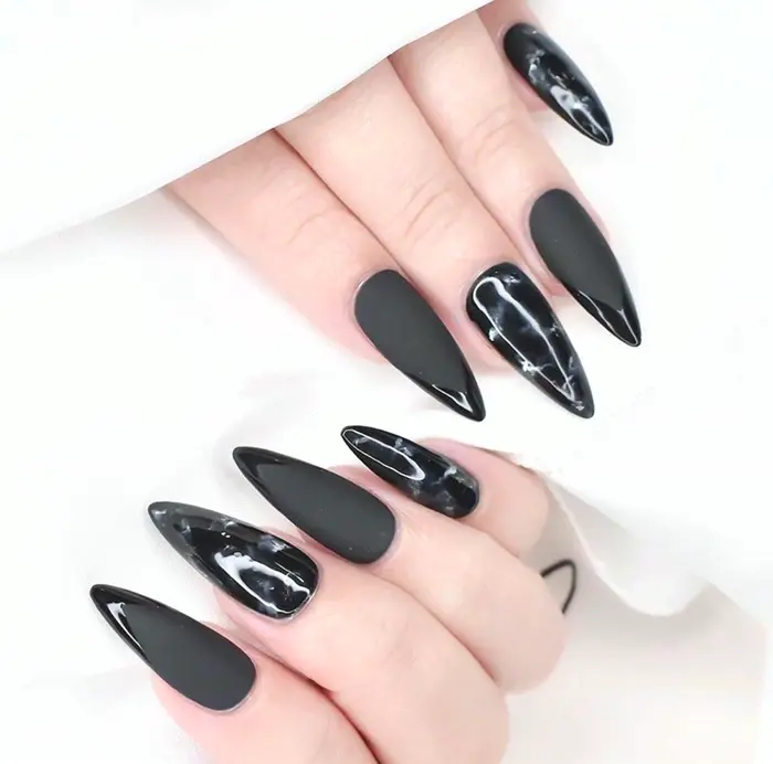 Polish Manicure Paint Black15ML Off UV Design