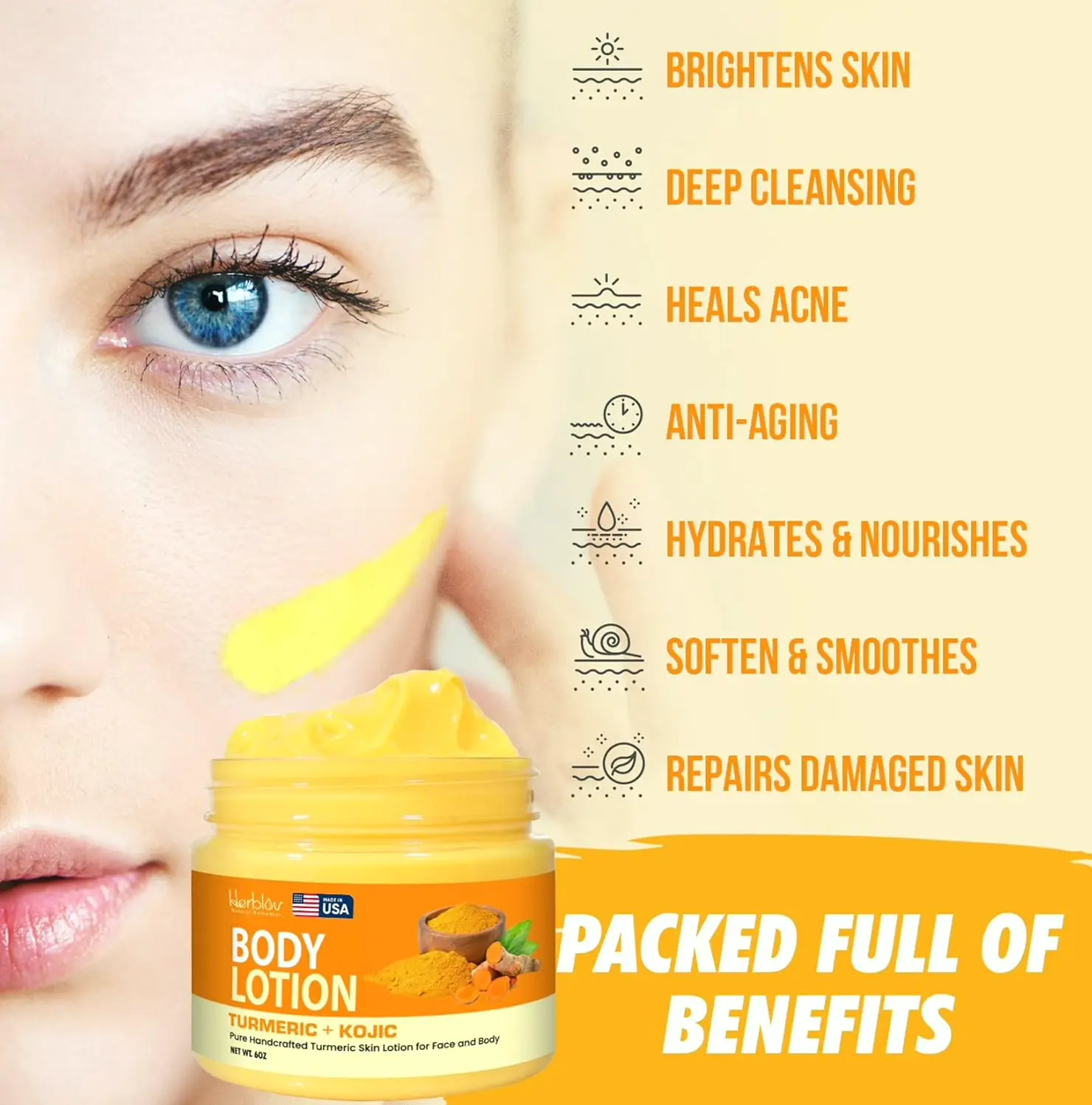 Curcumin & Lightening Skin Cream - Natural Skin Brightener