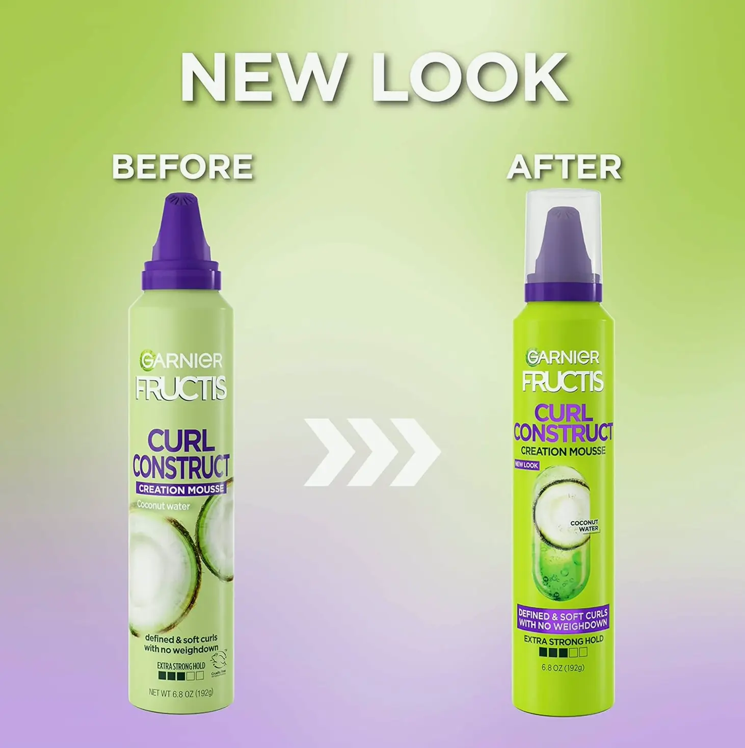 Fructis Wave Construct Mousse, 6.8 Oz Pack Varies