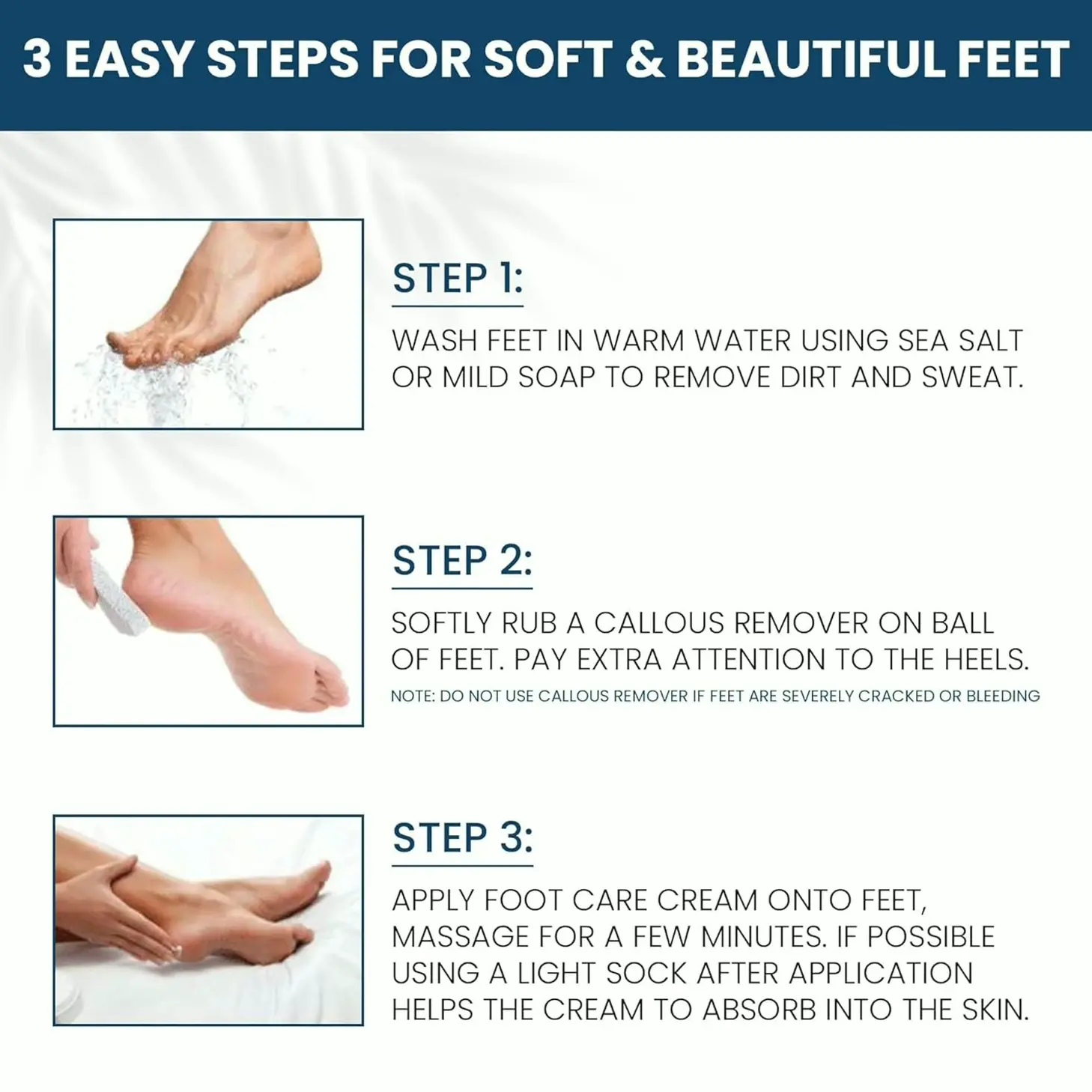 Scandinavian Foot Lotion with High Urethane for Cracked Heels