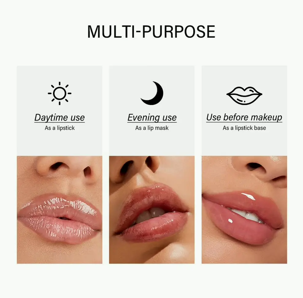 Moisturizing Lip Balm: Sheer Color, Glossy, Long-Lasting