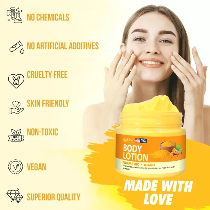 Curcumin & Lightening Skin Cream - Natural Skin Brightener