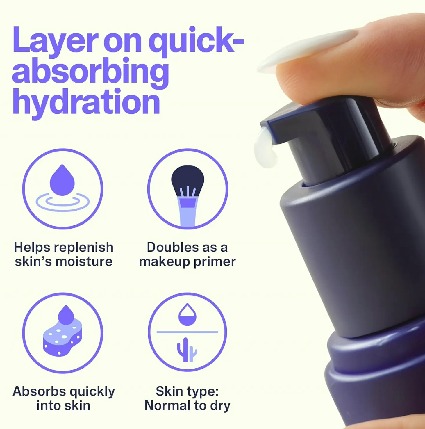 Curology Lightweight Gel Facial Hydrator, 1.7 fl oz