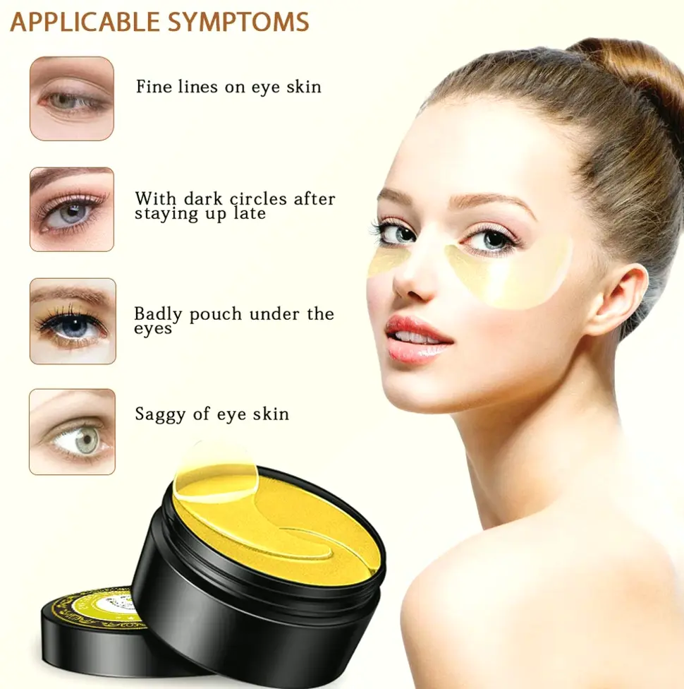 Luxurious Under Eye Masks - Set Including Collagen