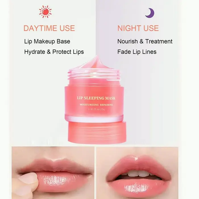 Hydrating Lip Mask, Stops Dry & Cracked Lips