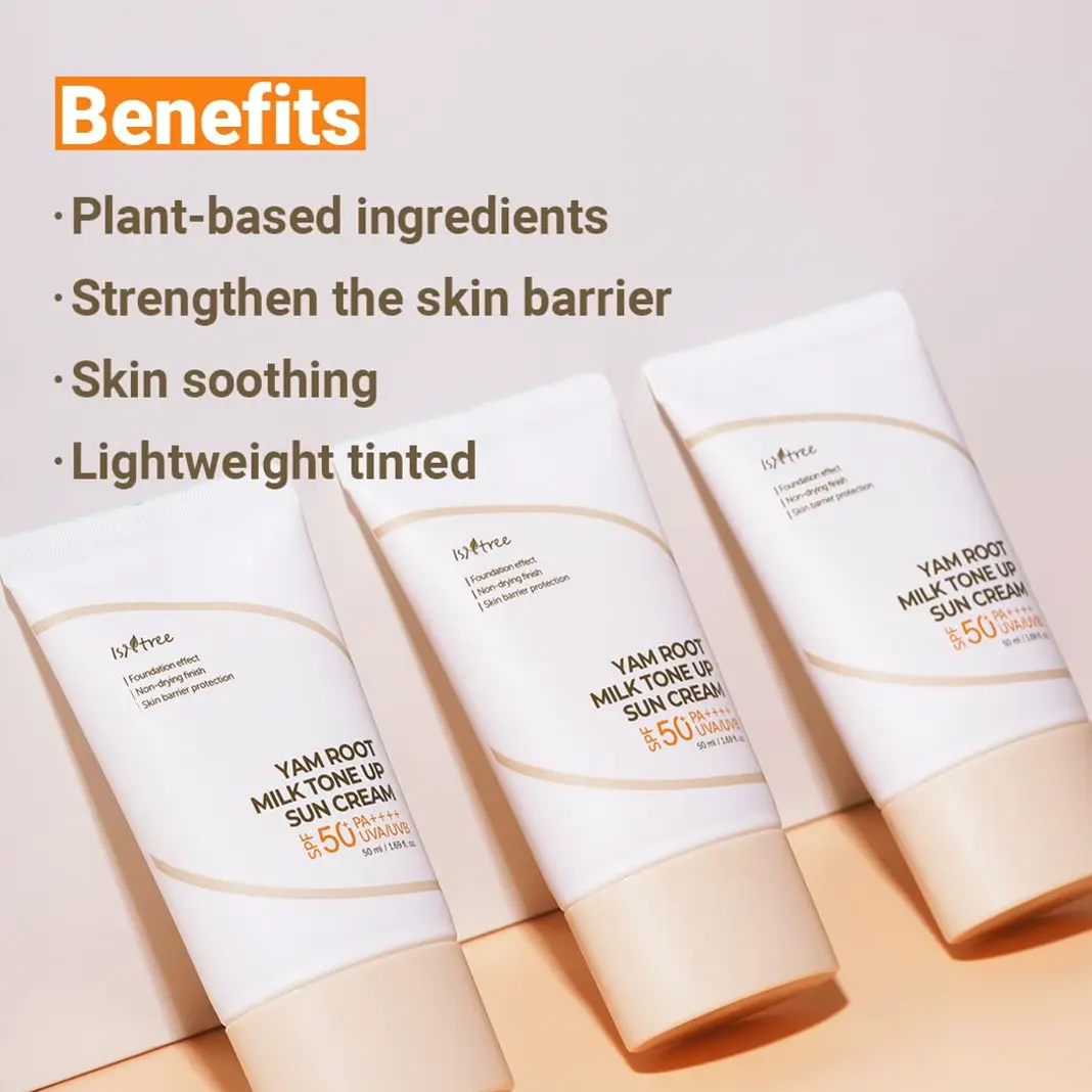 IsNtree Yam Root Tone-Up Sunscreen Lotion 50ml