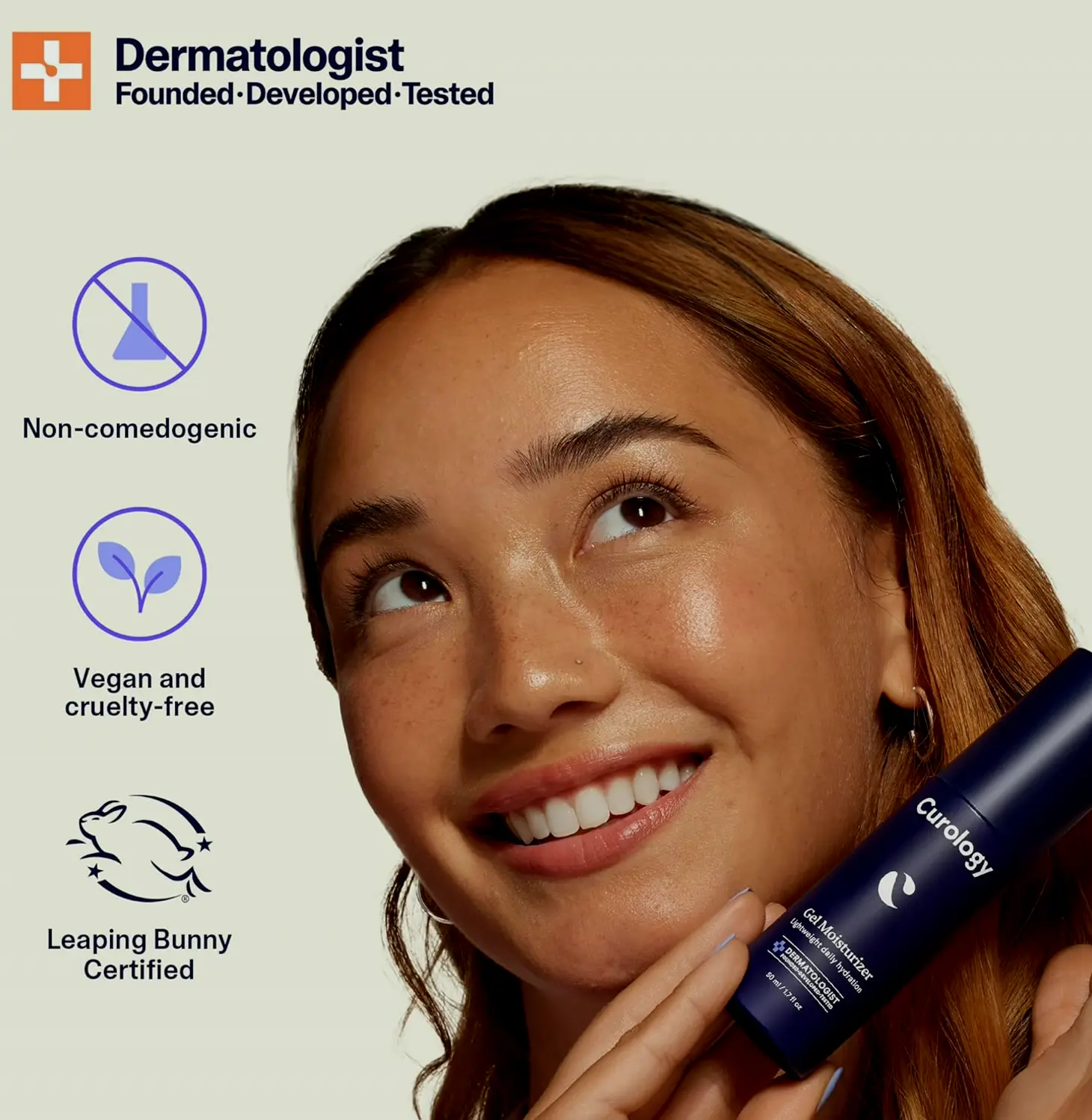 Curology Lightweight Gel Facial Hydrator, 1.7 fl oz