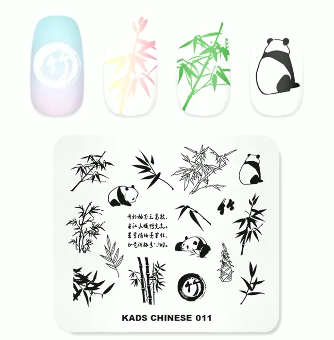 Adorable Animal Series Nail Stamping Plate Decoration Tool