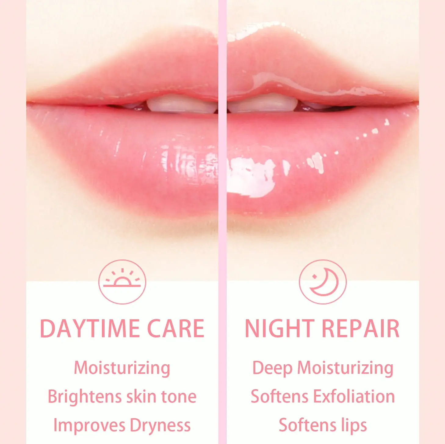 Sweet Lip Balm Mask Set: Honey & Strawberry