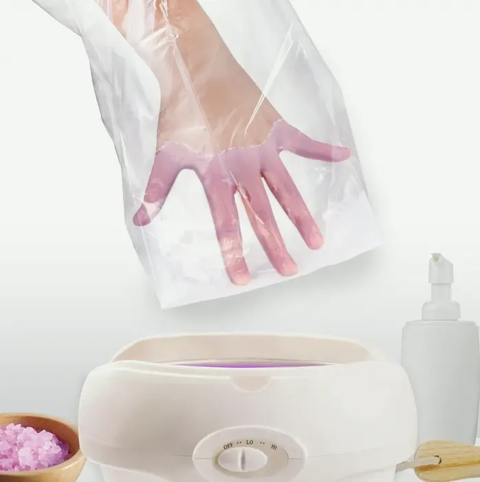 100 pcs Paraffin Wax Liner Bags for Hands 15 x 10 Inches