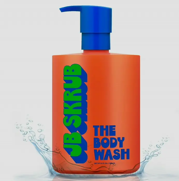 Kids Foaming Fruit-Scented Body Cleanser for Boys - Natural Formula - 14 Oz