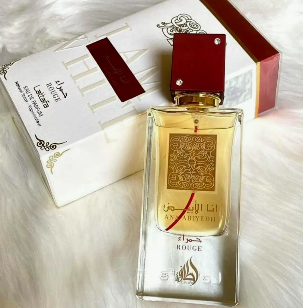 Lattafa Perfumes Ana Abiyedh Rouge Gender-neutral Eau de Parfum Spray, 60 ml
