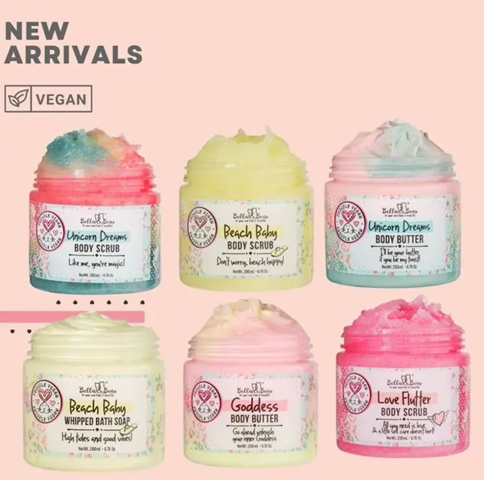 Bella & Bear Vegan Skin Care Body Scar Cream - Hydrate & Repair
