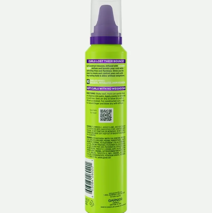 Fructis Wave Construct Mousse, 6.8 Oz Pack Varies