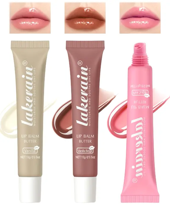 Lips Butter: 3 Colors Moisturizing Bundle A