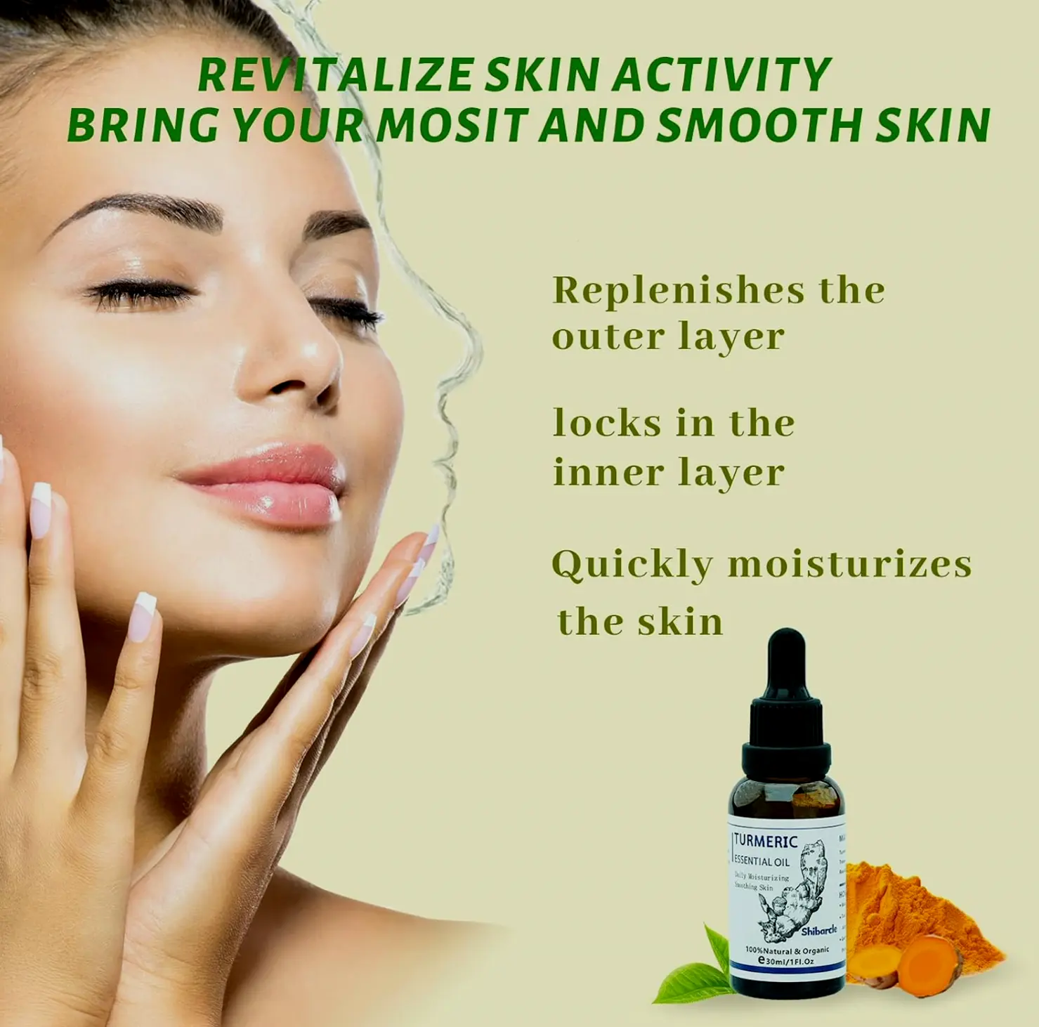 Triple-Pack Curcumin Facial Serum and Vitamin C