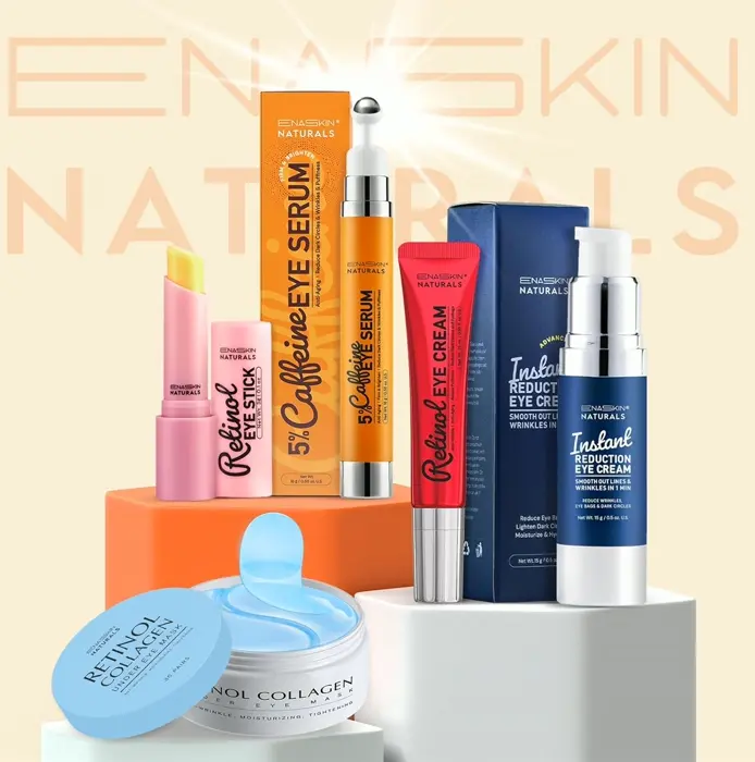 Caffeine Under Eye Treatment with Enhanced Blend 5% Caffeine-Infused and , Niacinamide, Vitamin E
