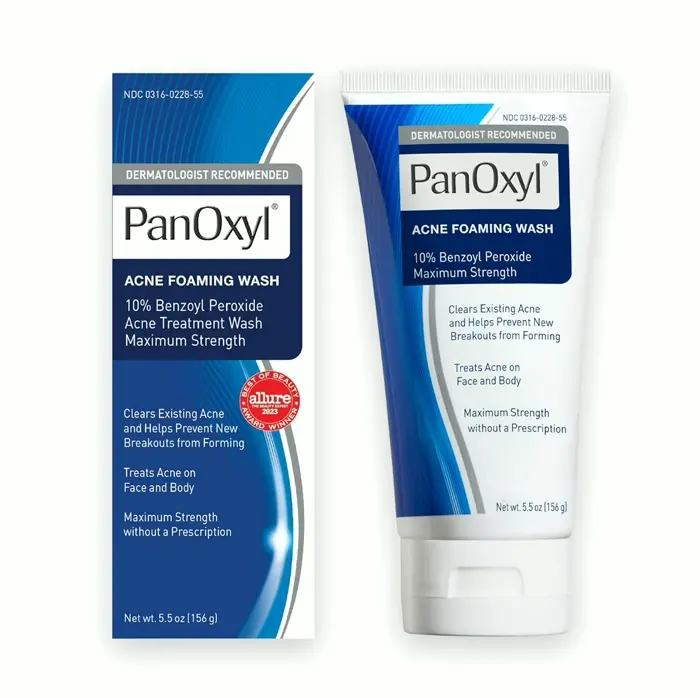 PanOxyl's Pimple Cleanser BP 10% Strength, 5.5 Oz