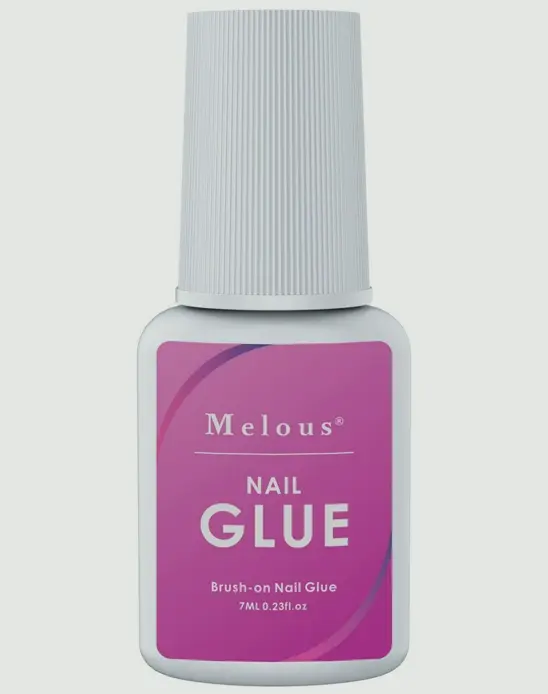 Rose Nail with Press on, Acrylic Extensions, Tips Strong on Adhesive for Art 1PCS