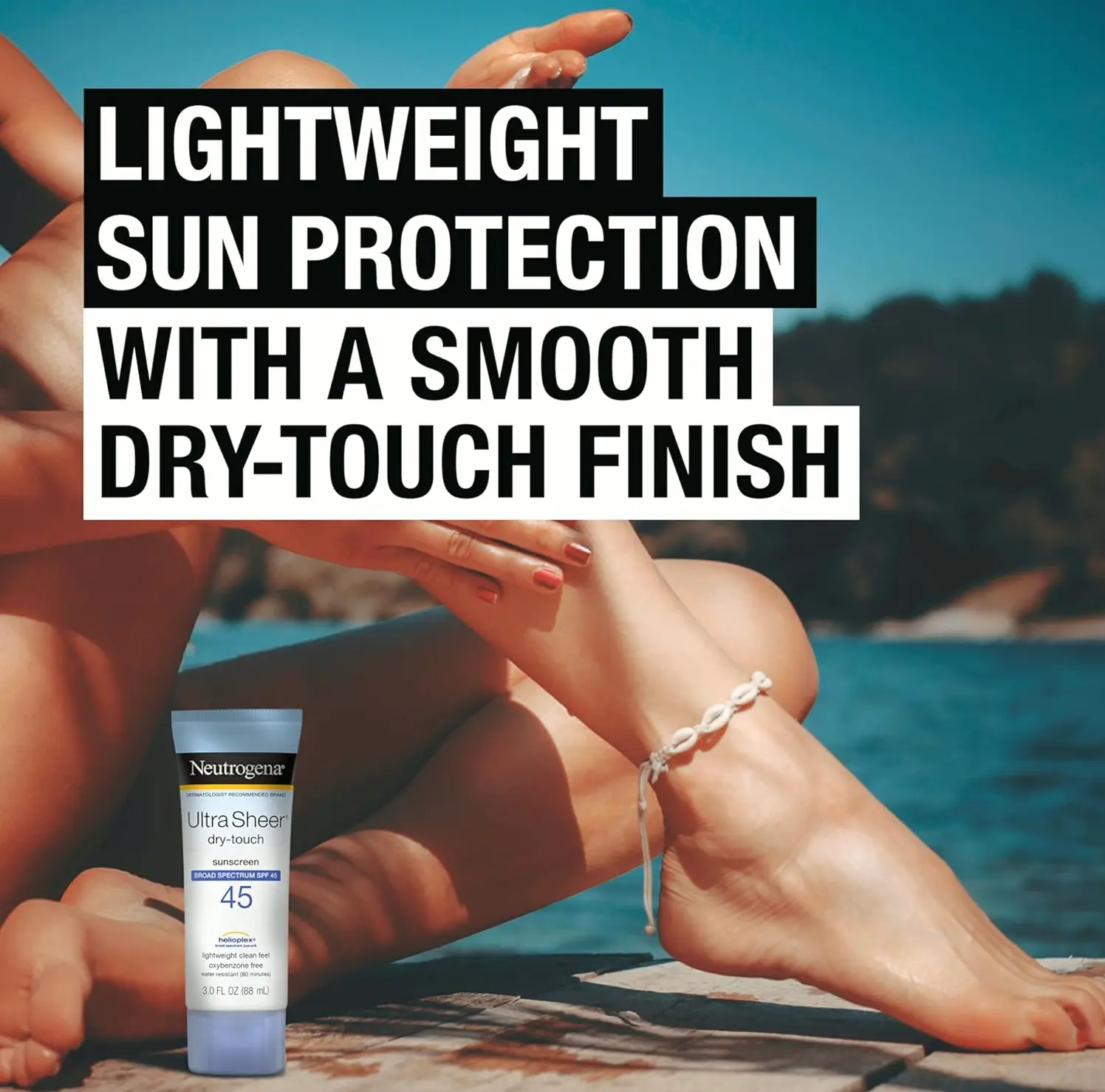 Suntan Cream Lotion SPF 45 Travel Size