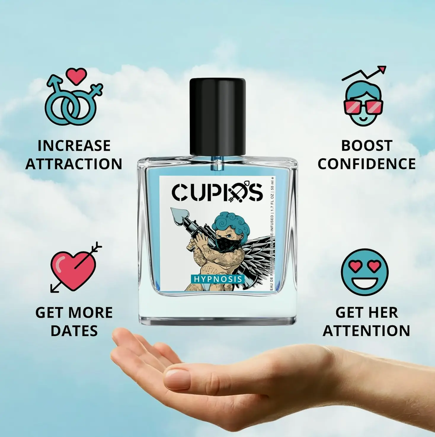 Cologne Hypnosis Edition Infused with Pheromones 50ml