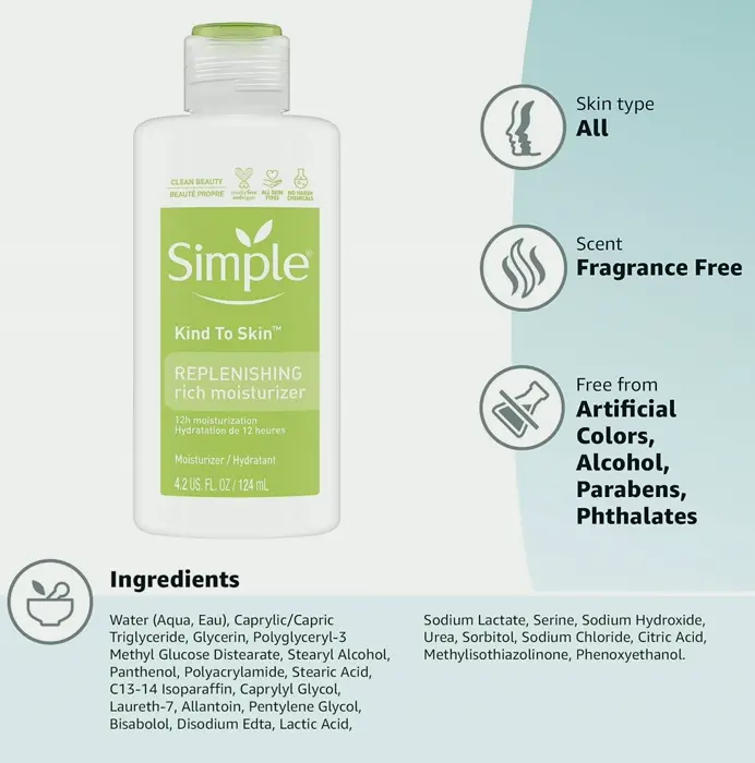 Basic Gentle Facial Moisturizer 4.2 ounces