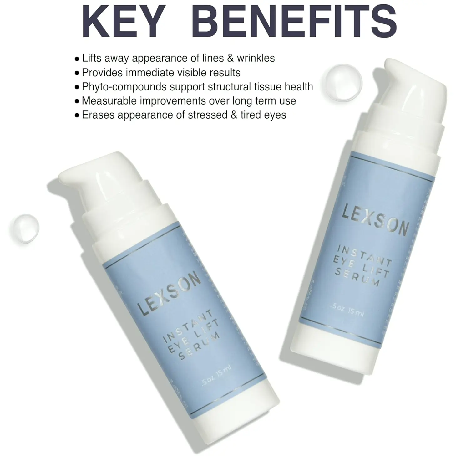 Instant Eye Lift Serum - Immediate Results for Lines & Wrinkles
